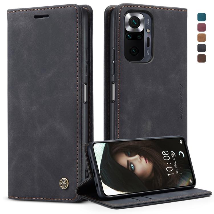 For Samsung Galaxy S22 Ultra 5G CaseMe 013 Multifunctional Leather Phone Case(Black) - free shipping - PMC TechLife - Order now!