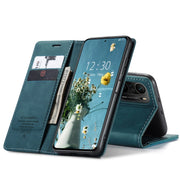 For Xiaomi Redmi K40 / K40 Pro / Poco F3／Mi 11i／Mi 11X／Mi 11X Pro CaseMe 013 Multifunctional Leather Phone Case(Blue)