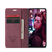 For Xiaomi Redmi K40 / K40 Pro / Poco F3／Mi 11i／Mi 11X／Mi 11X Pro CaseMe 013 Multifunctional Leather Phone Case(Wine Red)