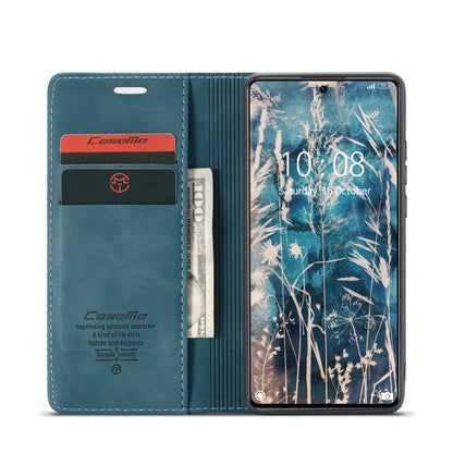 For Xiaomi Mi 11T / 11T Pro CaseMe 013 Multifunctional Leather Phone Case(Blue) - free shipping - PMC Jewellery - Order now!