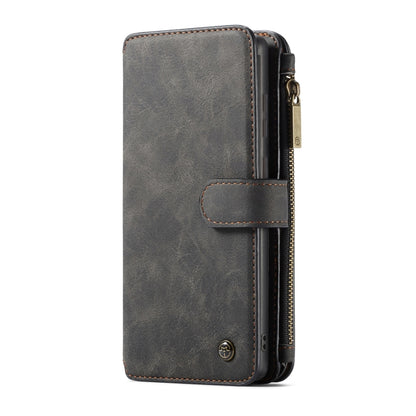 For Samsung Galaxy S22 Ultra 5G CaseMe-007 Detachable Multifunctional Leather Phone Case(Black) - free shipping - PMC Jewellery - Order now!