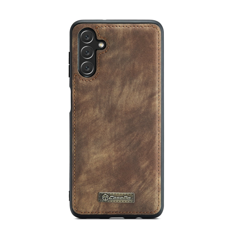 For Samsung Galaxy A13 5G CaseMe-008 Detachable Multifunctional Horizontal Flip Leather Case(Brown) - Galaxy Phone Cases by CaseMe | Online Shopping South Africa | PMC Jewellery | Buy Now Pay Later Mobicred