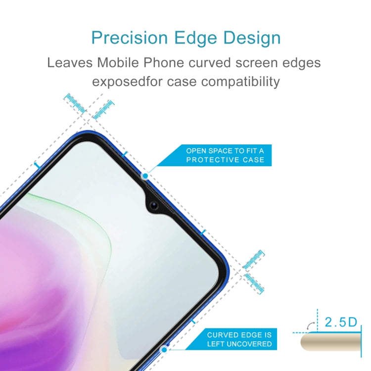 10 PCS 0.26mm 9H 2.5D Tempered Glass Film For Blackview A70 Pro - For Blackview by PMC TechLife | Online Shopping South Africa | PMC TechLife