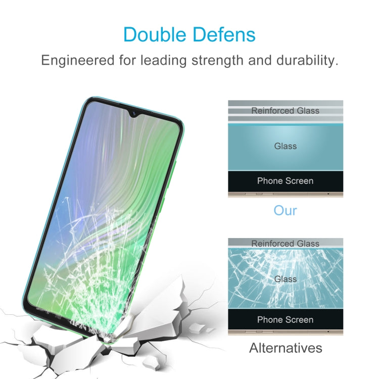 50 PCS 0.26mm 9H 2.5D Tempered Glass Film For Blackview A55 - For Blackview by PMC TechLife | Online Shopping South Africa | PMC TechLife