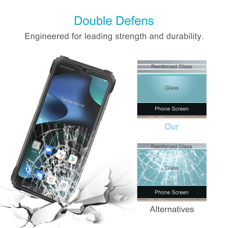 50 PCS 0.26mm 9H 2.5D Tempered Glass Film For Blackview BV8800