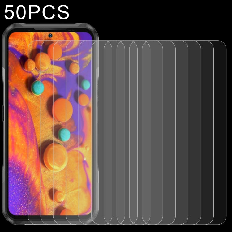 50 PCS 0.26mm 9H 2.5D Tempered Glass Film For Doogee V20 5G - For Doogee by PMC TechLife | Online Shopping South Africa | PMC TechLife | Buy Now Pay Later Mobicred