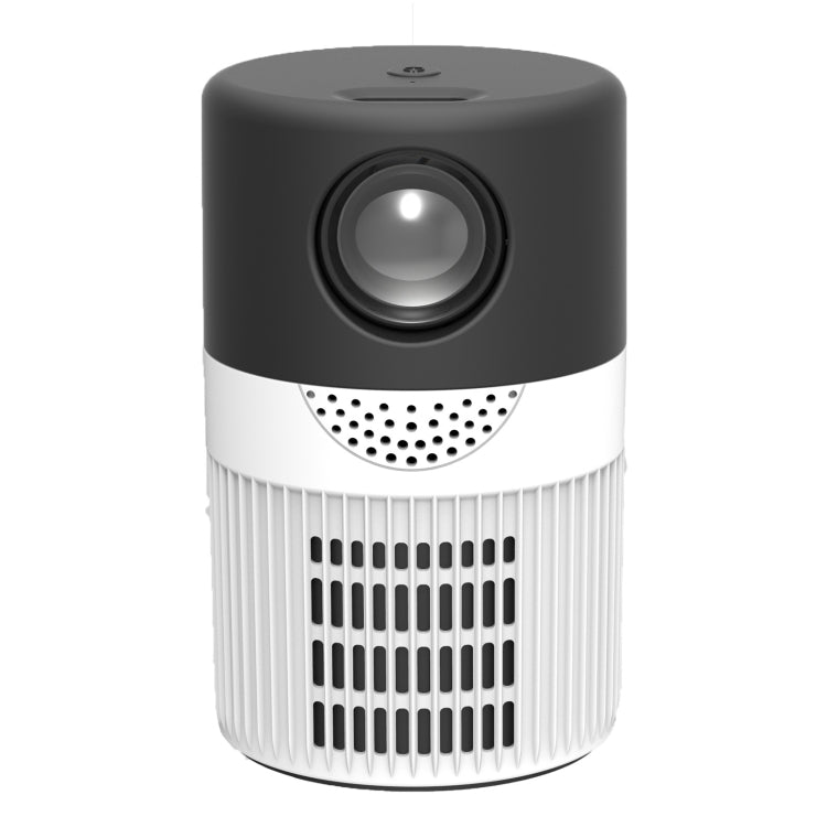 T400 100 inch Screen 3000 Lumens LED Mini Projector, Plug Type:UK Plug(Black White) - Mini Projector by PMC TechLife | Online Shopping South Africa | PMC TechLife | Buy Now Pay Later Mobicred