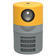 T400 100 inch Screen 3000 Lumens LED Mini Projector, Plug Type:AU Plug(Grey Yellow) - Mini Projector by PMC TechLife | Online Shopping South Africa | PMC TechLife | Buy Now Pay Later Mobicred