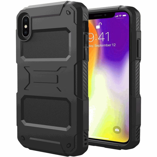 For iPhone X / XS FATBEAR Armor Shockproof Cooling Case(Black) - More iPhone Cases by FATBEAR | Online Shopping South Africa | PMC Jewellery | Buy Now Pay Later Mobicred