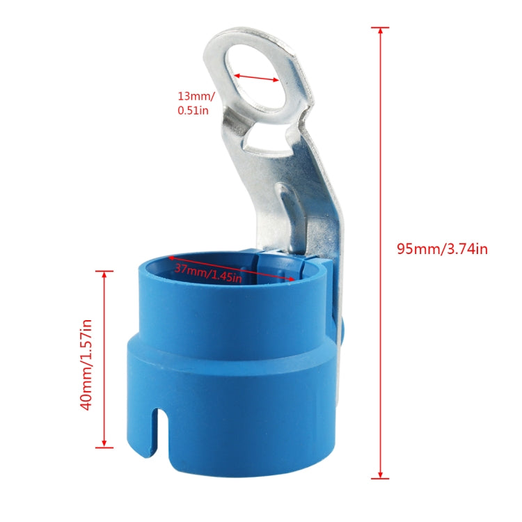 A6950-01 Trailer Plug Holder Connector Retainer(Blue) - Towing Bars by PMC TechLife | Online Shopping South Africa | PMC TechLife | Buy Now Pay Later Mobicred