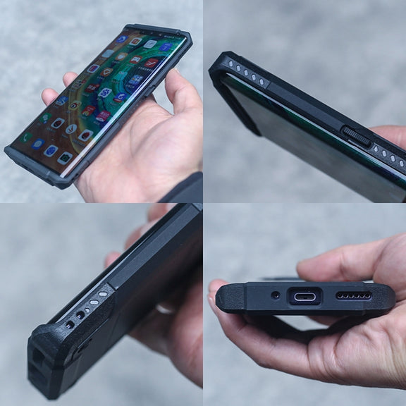 For Huawei Mate 30 Pro 4G / 5G FATBEAR Armor Shockproof Cooling Phone Case(Black)