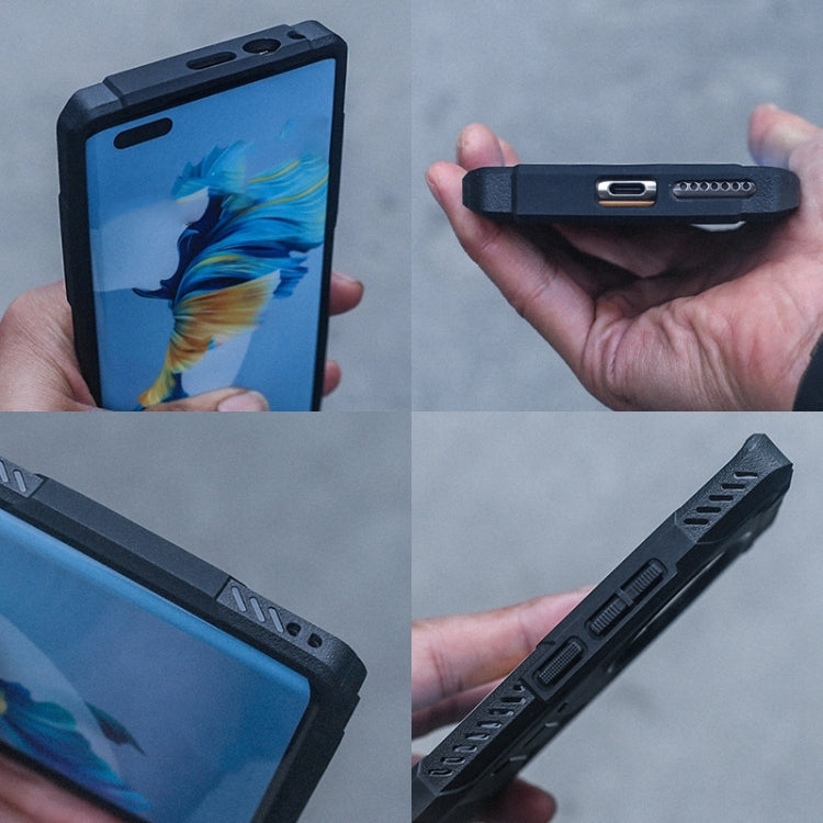 For Huawei Mate 40 / 40E FATBEAR Armor Shockproof Cooling Phone Case(Black) - free shipping - PMC Jewellery - Order now!