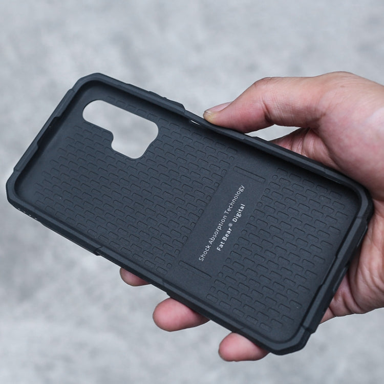 For Honor 20 / 20S / Huawei Nova 5T FATBEAR Armor Shockproof Cooling Phone Case(Black) - free shipping - PMC Jewellery - Order now!