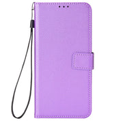 For Ulefone Note 12P Diamond Texture Leather Phone Case(Purple)