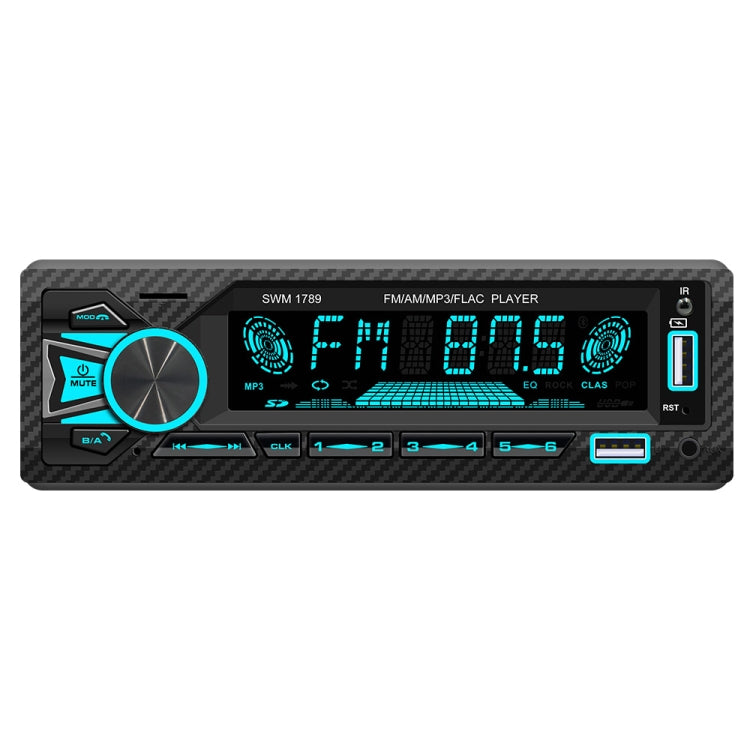 SWM-1789 Car Radio Receiver Bluetooth 5.1 MP3 Player with Remote Control - Car MP3 & MP4 & MP5 by PMC TechLife | Online Shopping South Africa | PMC TechLife | Buy Now Pay Later Mobicred