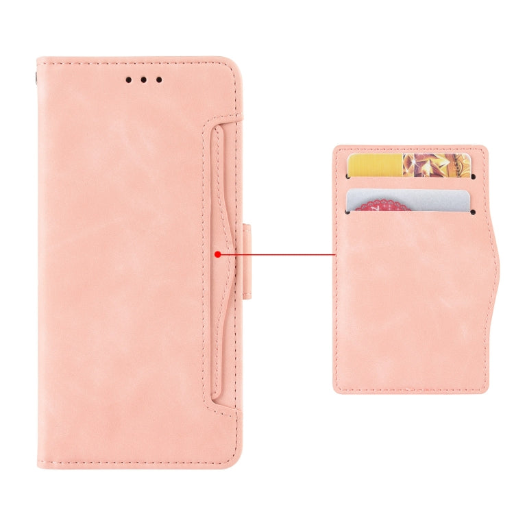 For Blackview A55 Skin Feel Calf Pattern Leather Phone Case(Pink) - More Brand by PMC TechLife | Online Shopping South Africa | PMC TechLife