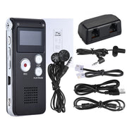 SK-012 16GB USB Dictaphone Digital Audio Voice Recorder with WAV MP3 Player VAR Function(Purple)