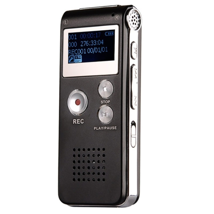 SK-012 32GB USB Dictaphone Digital Audio Voice Recorder with WAV MP3 Player VAR Function(Black) - free shipping - PMC TechLife - Order now!