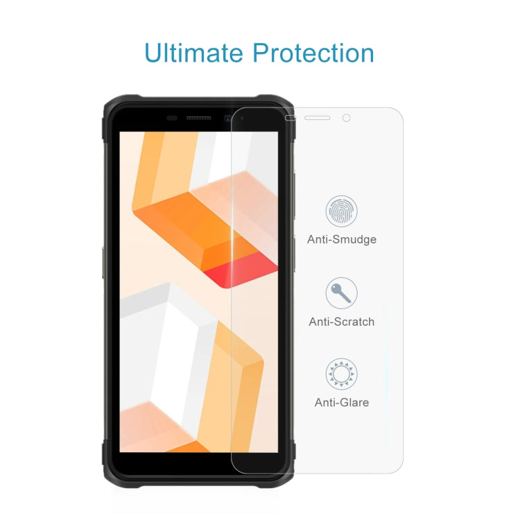 50 PCS 0.26mm 9H 2.5D Tempered Glass Film For Ulefone Armor X10 Pro - Ulefone Tempered Glass by PMC Jewellery | Online Shopping South Africa | PMC Jewellery | Buy Now Pay Later Mobicred