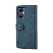 For OnePlus Nord N20 5G Retro Frosted Horizontal Flip Leather Phone Case(Deep Green)