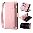 For Google Pixel 6a Retro Frosted Horizontal Flip Leather Phone Case(Rose Gold) - Google Cases by PMC TechLife | Online Shopping South Africa | PMC TechLife | Buy Now Pay Later Mobicred