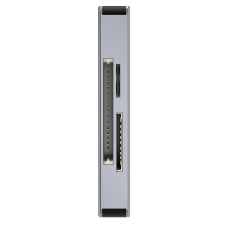 NK-3044 5 in 1 USB-C / Type-C to MS / M2 / CF / TF / SD Card Slots Adapter(Space Grey)