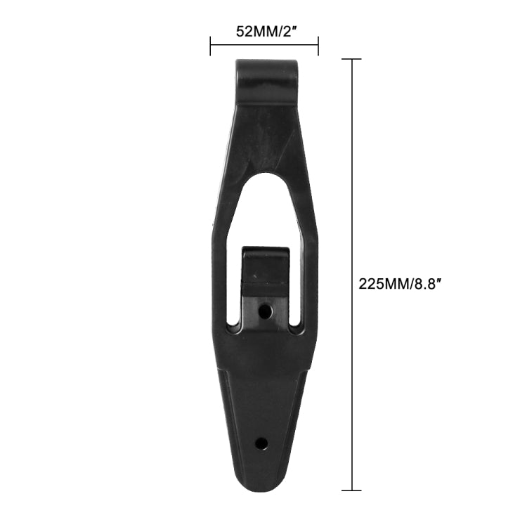 HL027-BK Car Hood Latch Base for Peterbilt - Engine Fittings by PMC TechLife | Online Shopping South Africa | PMC TechLife | Buy Now Pay Later Mobicred