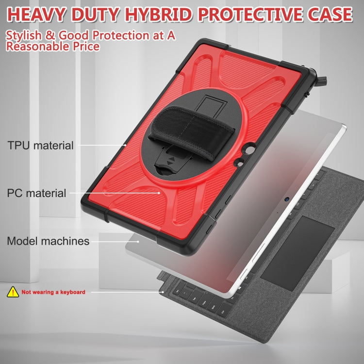 For Microsoft Surface Go 4 / 3 / 2 / 1 TPU + PC Tablet Case(Red) - Others by PMC TechLife | Online Shopping South Africa | PMC TechLife | Buy Now Pay Later Mobicred
