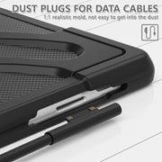 For MicroSoft Surface Pro 8 TPU + PC Tablet Case(Black)