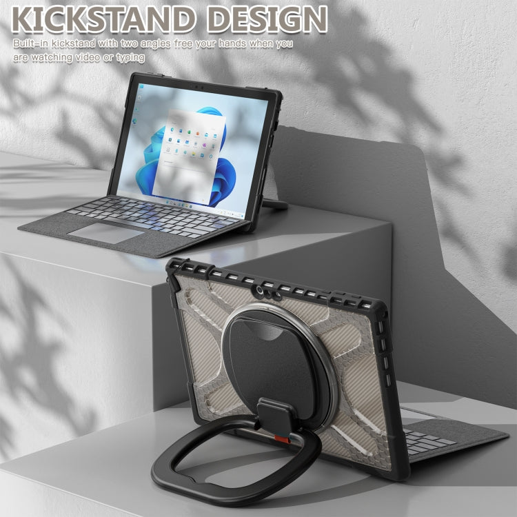 For MicroSoft Surface Pro 4 / 5 / 6 / 7 TPU + PC Tablet Case(Tea Color) - Others by PMC TechLife | Online Shopping South Africa | PMC TechLife | Buy Now Pay Later Mobicred