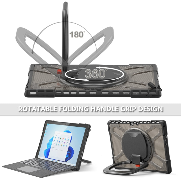 For MicroSoft Surface Pro 4 / 5 / 6 / 7 TPU + PC Tablet Case(Tea Color) - Others by PMC TechLife | Online Shopping South Africa | PMC TechLife | Buy Now Pay Later Mobicred