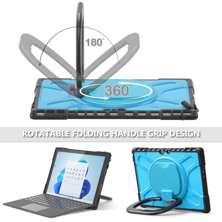 For MicroSoft Surface Pro 4 / 5 / 6 / 7 TPU + PC Tablet Case(Blue) - Others by PMC TechLife | Online Shopping South Africa | PMC TechLife | Buy Now Pay Later Mobicred