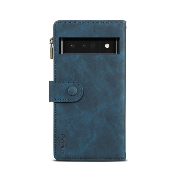 For Google Pixel 7 5G Retro Frosted Horizontal Flip Leather Phone Case(Deep Green)