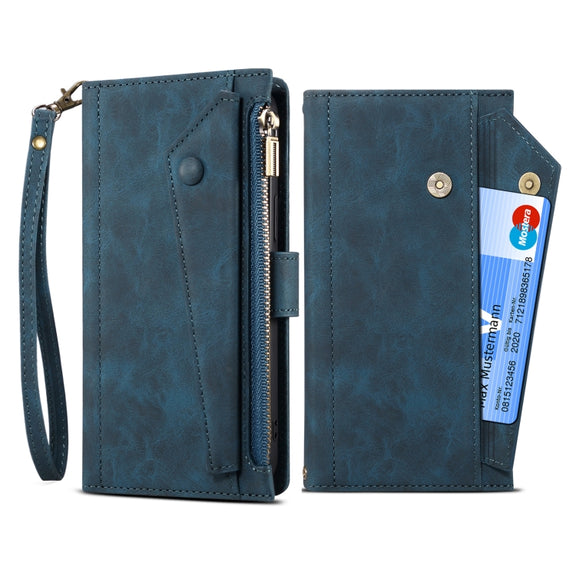For Google Pixel 7 5G Retro Frosted Horizontal Flip Leather Phone Case(Deep Green)