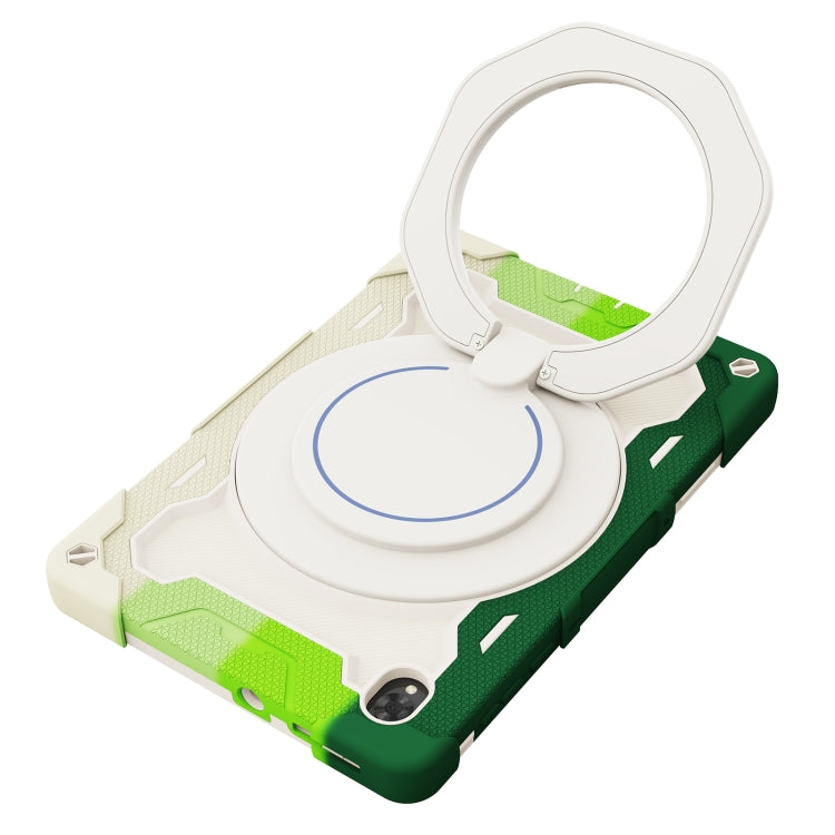 For Lenovo Tab K10 / M10 Plus Armor Contrast Color Silicone + PC Tablet Case(Colorful Green) - Lenovo by PMC TechLife | Online Shopping South Africa | PMC TechLife | Buy Now Pay Later Mobicred