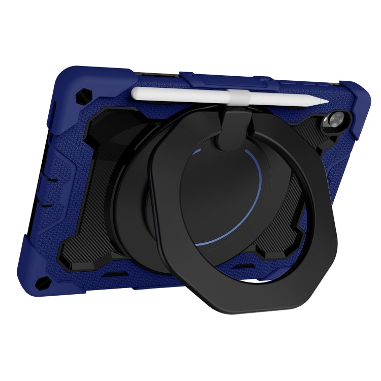 For Lenovo Tab K10 / M10 Plus Armor Contrast Color Silicone + PC Tablet Case(Black) - Lenovo by PMC TechLife | Online Shopping South Africa | PMC TechLife | Buy Now Pay Later Mobicred