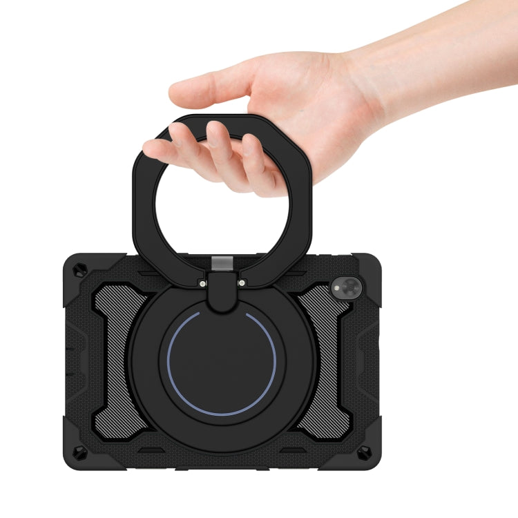 For Lenovo Tab K10 / M10 Plus Armor Contrast Color Silicone + PC Tablet Case(Navy Blue) - Lenovo by PMC TechLife | Online Shopping South Africa | PMC TechLife | Buy Now Pay Later Mobicred