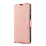 For Doogee Y8 Ultra-thin Voltage Side Buckle PU + TPU Leather Phone Case(Rose Gold)