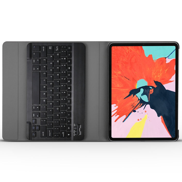 A11 Lambskin Texture Ultra-thin Bluetooth Keyboard Leather Case For iPad Air 2022 / Air 2020 10.9 & Pro 11 inch 2021 / 2020 / 2018(Black) - Universal by PMC TechLife | Online Shopping South Africa | PMC TechLife