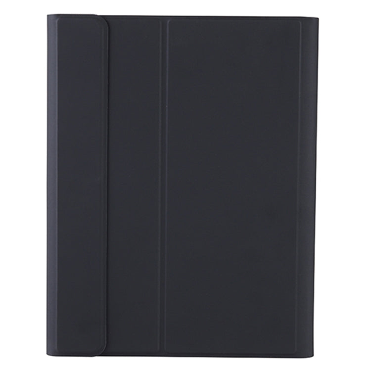 T098B Candy Color Skin Feel Texture Bluetooth Keyboard Leather Case with Pen Holder For iPad Air 4 10.9 2020 / Air 5 10.9 2022 (Black) - For iPad Air by PMC TechLife | Online Shopping South Africa | PMC TechLife
