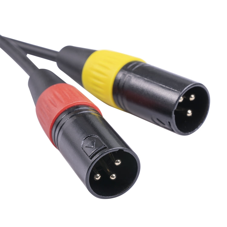 TC194BUXK108YR-30 3.5mm Male to Dual Canon Male Audio Cable, Length: 3m - free shipping - PMC Jewellery - Order now!