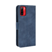 For Ulefone Note 12P Skin Feel Calf Pattern Leather Phone Case(Blue)