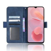 For Ulefone Note 12P Skin Feel Calf Pattern Leather Phone Case(Blue)