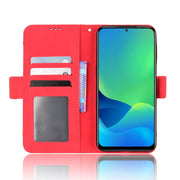 For Ulefone Note 13P Skin Feel Calf Pattern Leather Phone Case(Red)