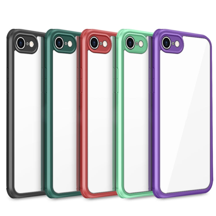 For iPhone SE 2022 / SE 2020 / 8 / 7 Double-sided Glass TPU Phone Case(Mint Green) - iPhone SE 2022 / 2020 / 8 / 7 Cases by PMC TechLife | Online Shopping South Africa | PMC TechLife | Buy Now Pay Later Mobicred