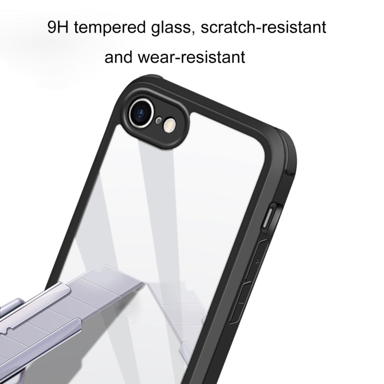 For iPhone SE 2022 / SE 2020 / 8 / 7 Double-sided Glass TPU Phone Case(Mint Green) - iPhone SE 2022 / 2020 / 8 / 7 Cases by PMC TechLife | Online Shopping South Africa | PMC TechLife | Buy Now Pay Later Mobicred