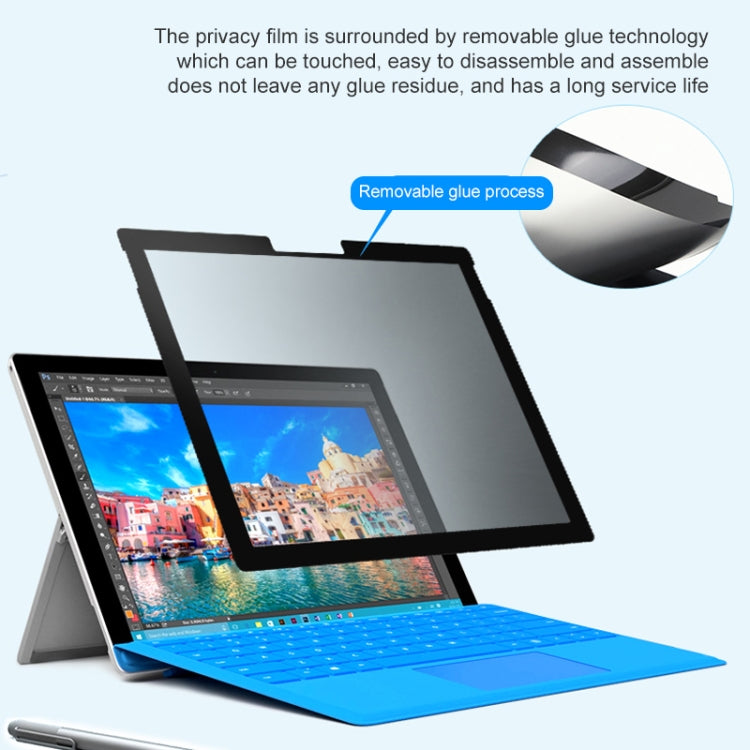 Laptop Frame Glue Anti-peeping Film For MicroSoft Surface Book 1 / 2 / 3