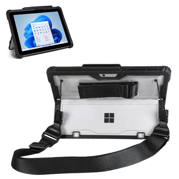 For MicroSoft Surface Pro 4 / 5 / 6 / 7 / 7+ Acrylic Transparent Hand Shoulder Strap Laptop Case