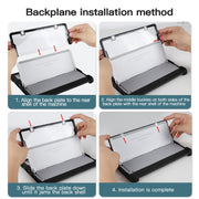 For MicroSoft Surface Go 1 / 2 / 3 Acrylic Transparent Hand Shoulder Strap Laptop Case