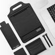 12 inch Multifunctional Mouse Pad Stand Handheld Laptop Bag(Black) - 12.1 inch by PMC TechLife | Online Shopping South Africa | PMC TechLife | Buy Now Pay Later Mobicred